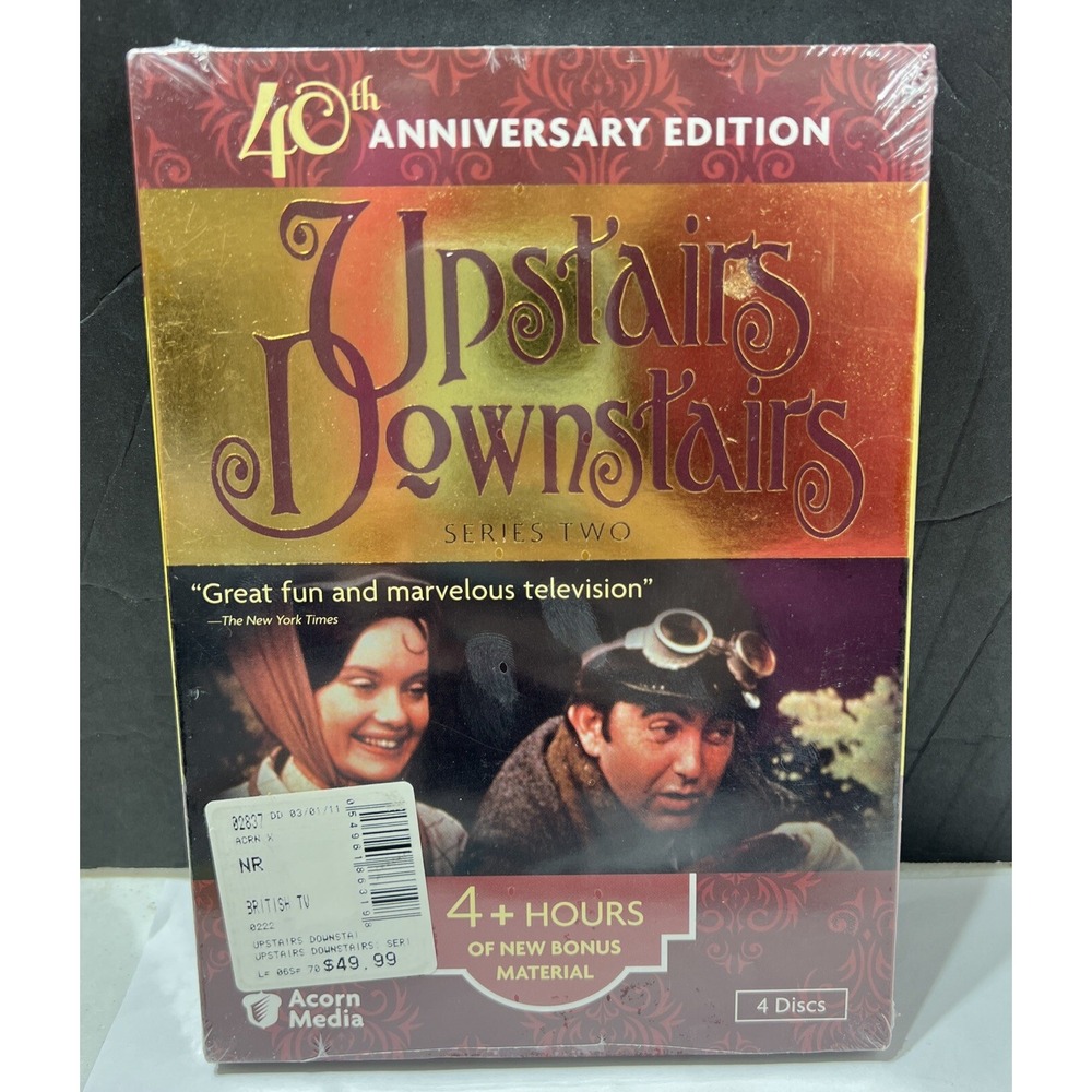 Upstairs: Downstairs - Series 2 (DVD, 1972) 4 Discs‎ 13 Episodes Factory SEALED